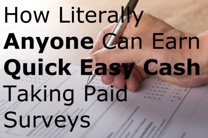 Surveys money paid communication visual guy Surveys money paid communication visual guy