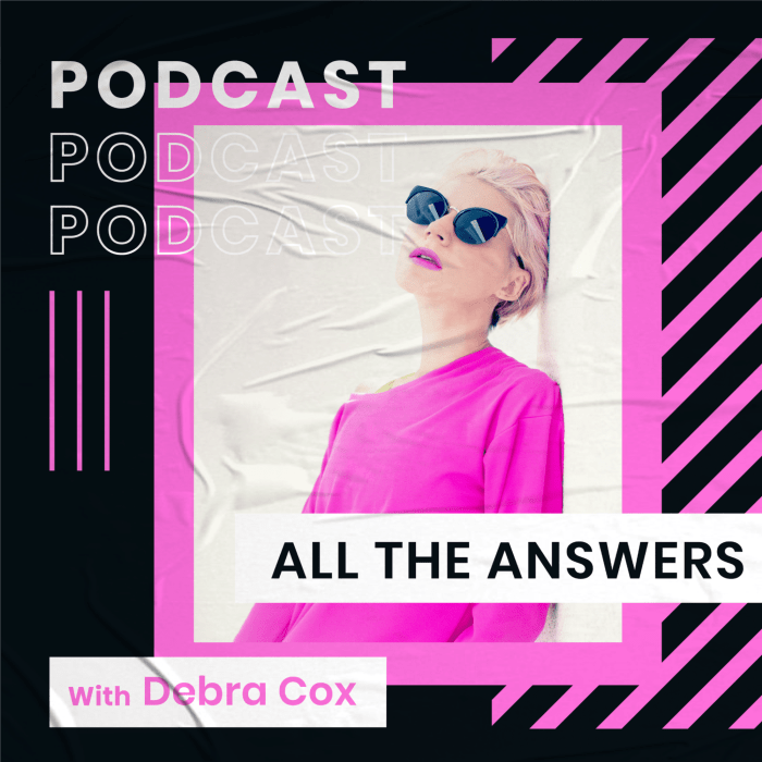 Podcast cover art design tips