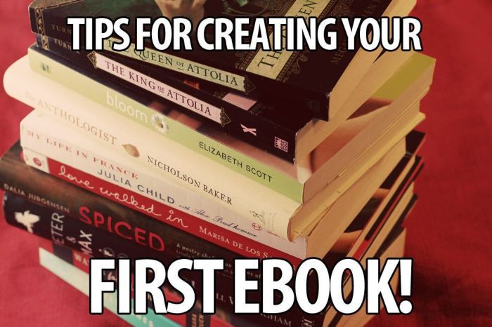 Ebook and course creation tips